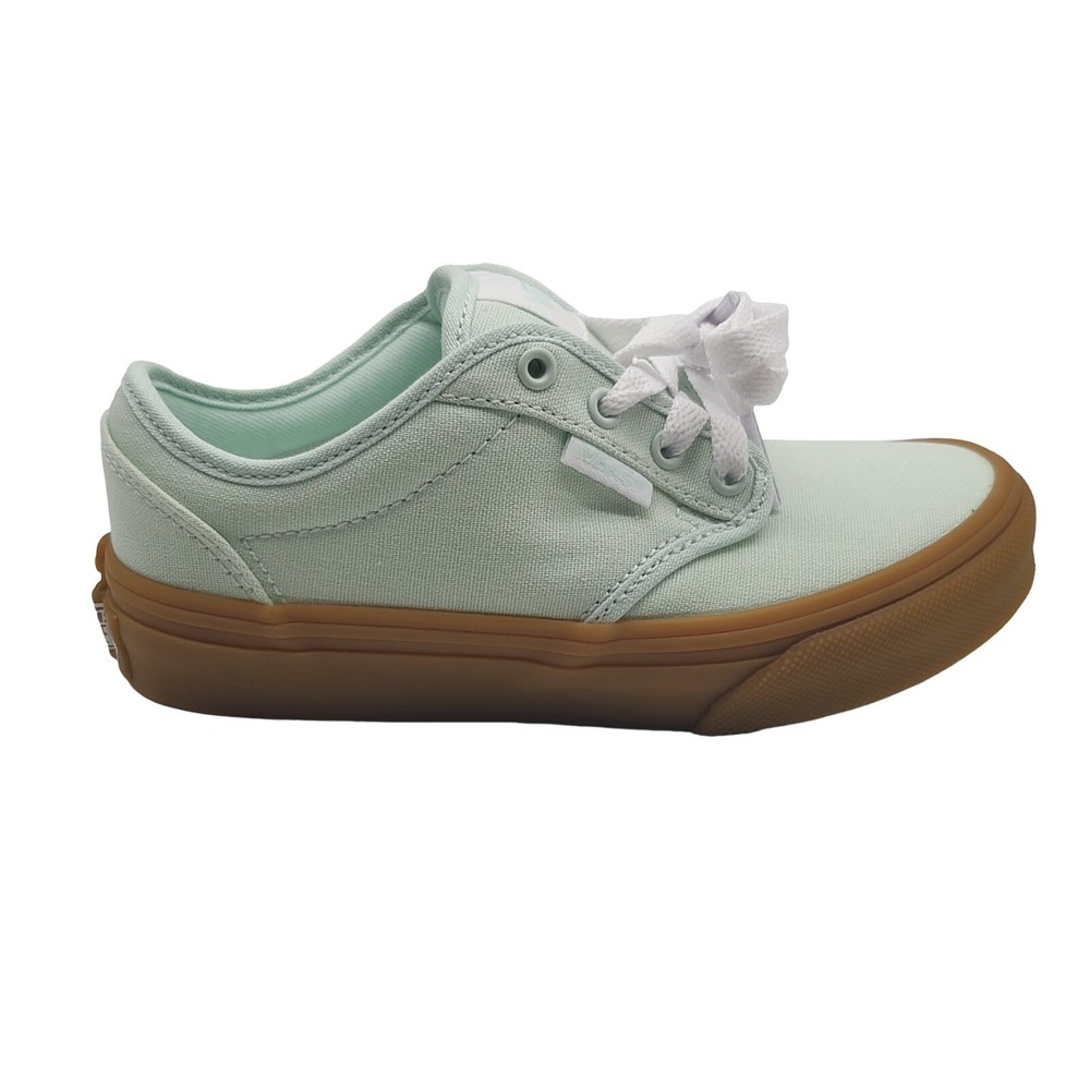 Vans Atwood Kids Girls Size 12 Spa Blue Gum Sole Sneakers Shoes VN000CM9887